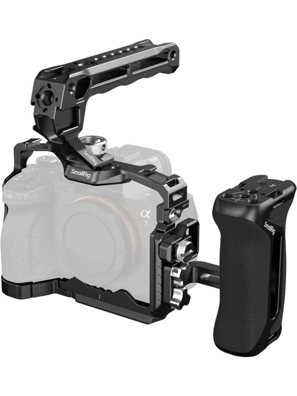 Quick Release Camera Cage Kit for Sony Alpha 7 Series - Lightweight, Durable